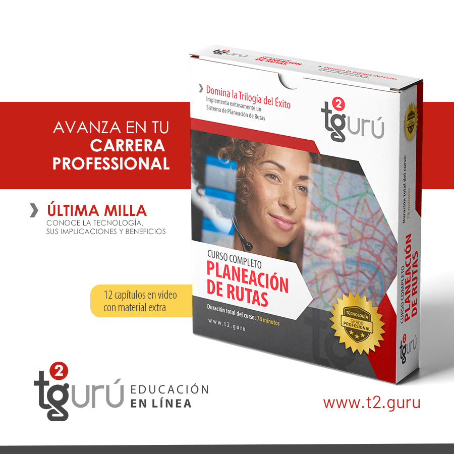 Curso planeación de rutas T2Gurú